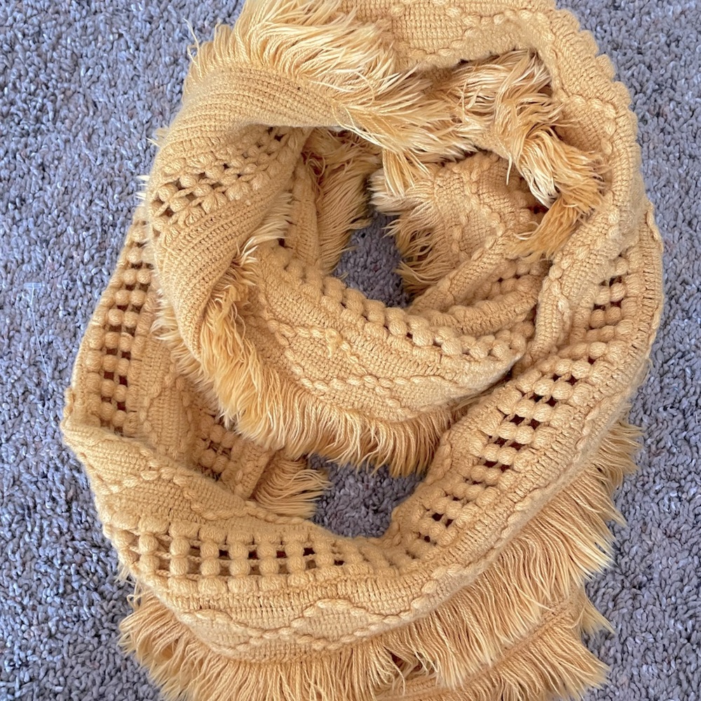 scarf one size fits all, yellow